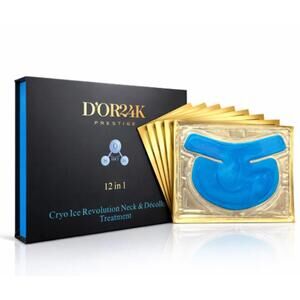 $5,000 MSRP D'OR 24K Cryo Ice Revolution Neck & Décolleté -  12 Treatment Masks